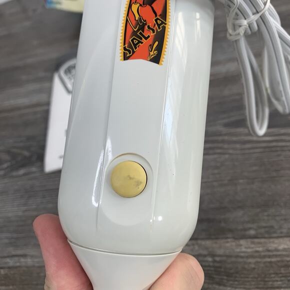 Taco Bell Kitchen Originals La Salsa Electric Handheld Immersion Blender Salton - Picture 10 of 13